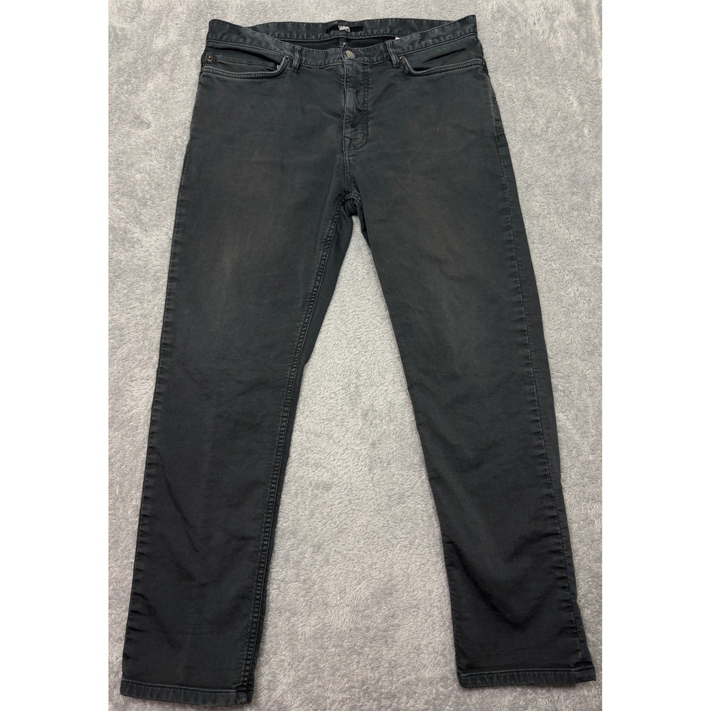Quince Comfort Stretch Traveler 5 Pocket Pants Mens FITS 34x28 Black Chino Pant